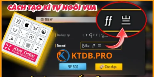 Ký Tự FF Giúp Bạn Tạo Tên Không Đụng Hàng Ký Tự FF Giúp Bạn Tạo Tên Không Đụng Hàng